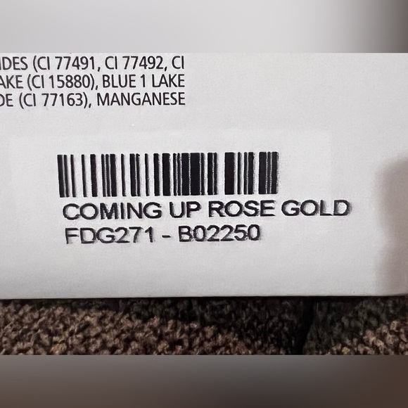 New Color Street nail polish strips. New in package. Coming Up Rose Gold - Picture 3 of 3